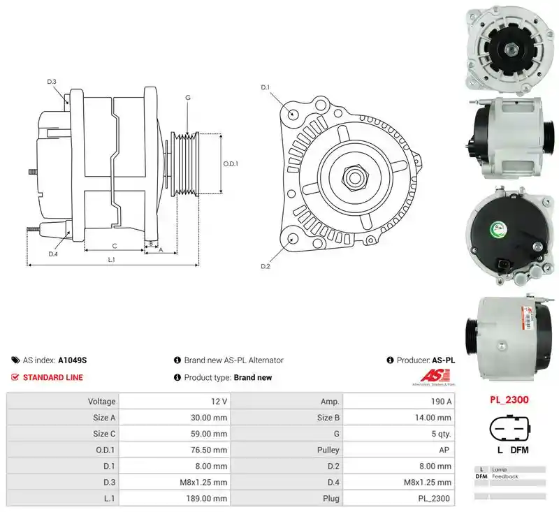 AS-PL A1049S
