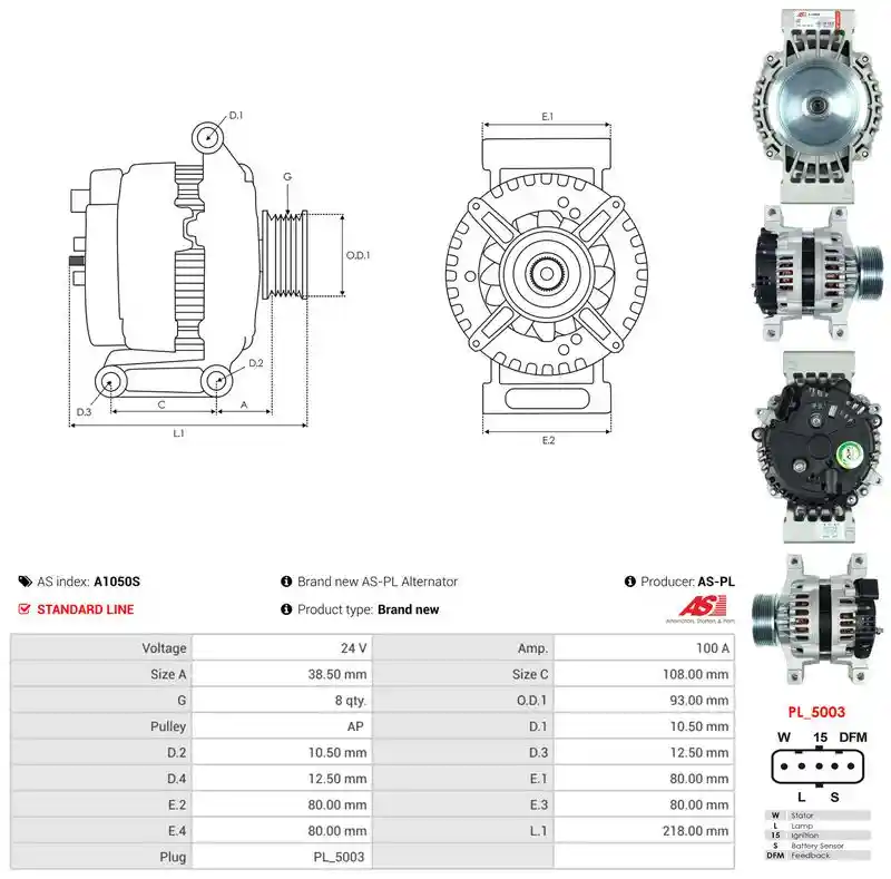 AS-PL A1050S