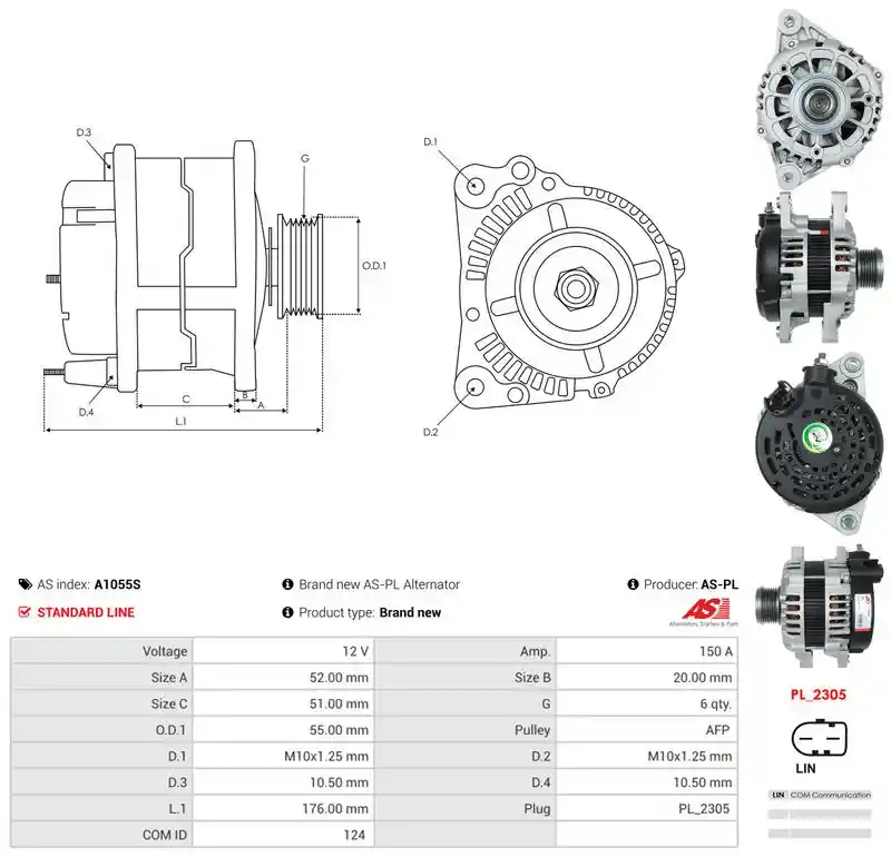 AS-PL A1055S