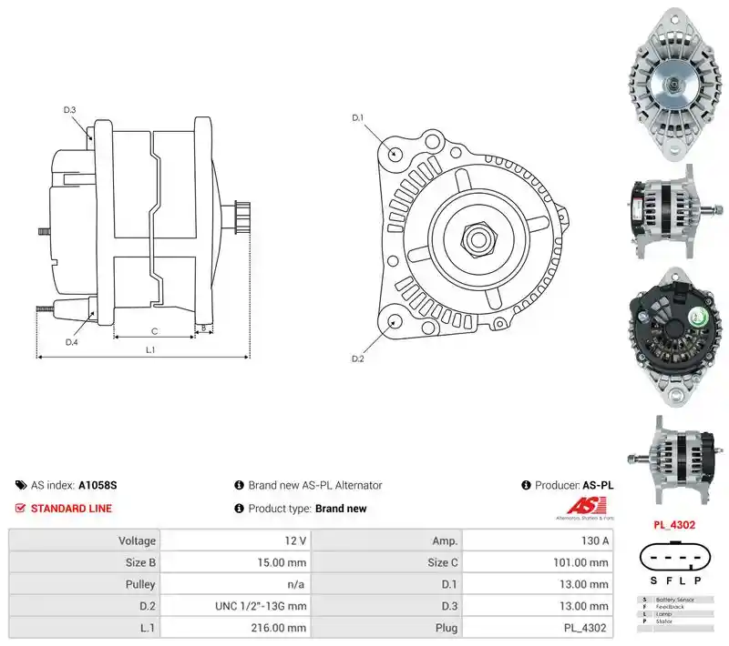 AS-PL A1058S