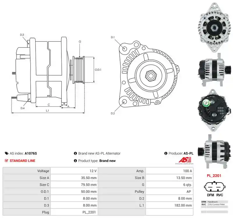 AS-PL A1076S