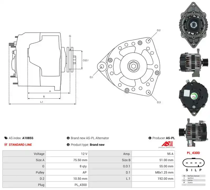 AS-PL A1085S