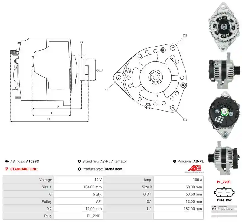 AS-PL A1088S