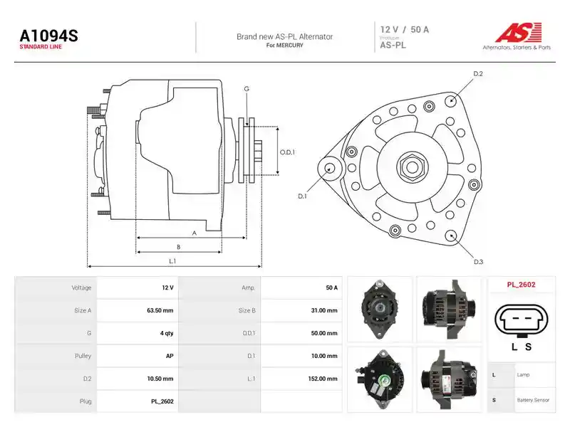 AS-PL A1094S