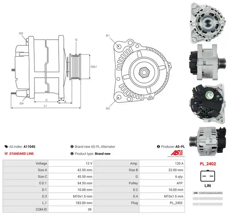AS-PL A1104S