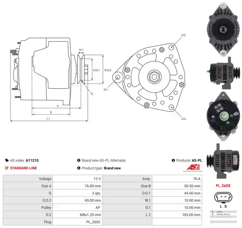 AS-PL A1121S