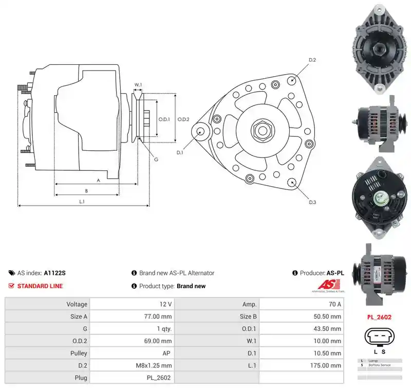 AS-PL A1122S