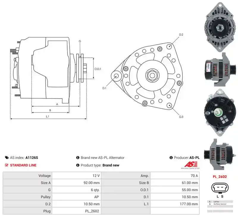 AS-PL A1126S