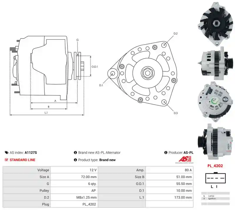 AS-PL A1127S