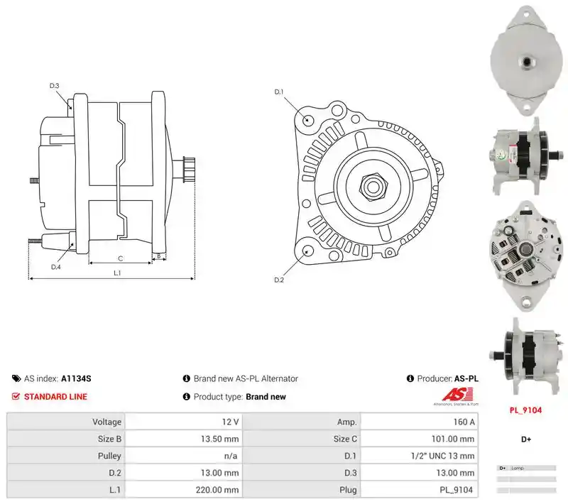 AS-PL A1134S