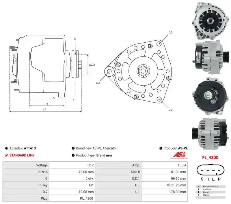 AS-PL A1141S