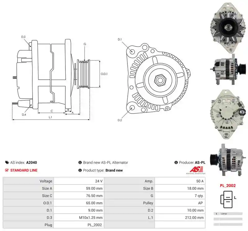AS-PL A2040
