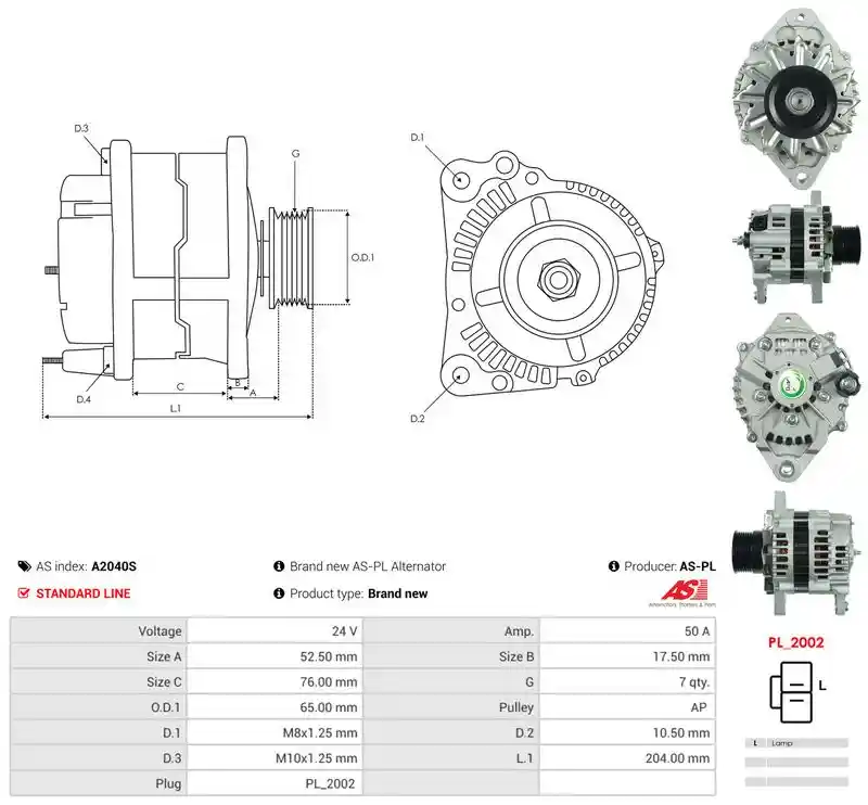 AS-PL A2040S
