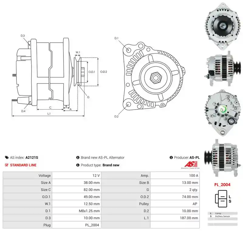 AS-PL A2121S