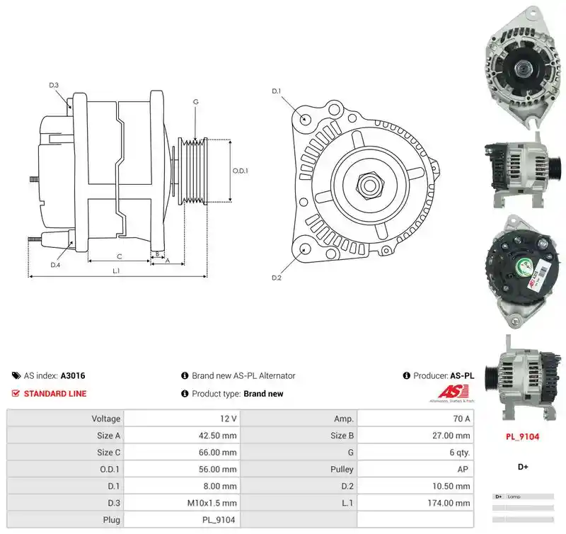 AS-PL A3016