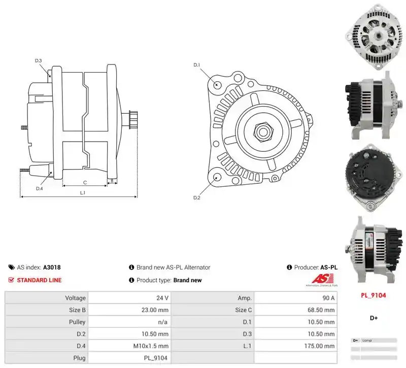AS-PL A3018