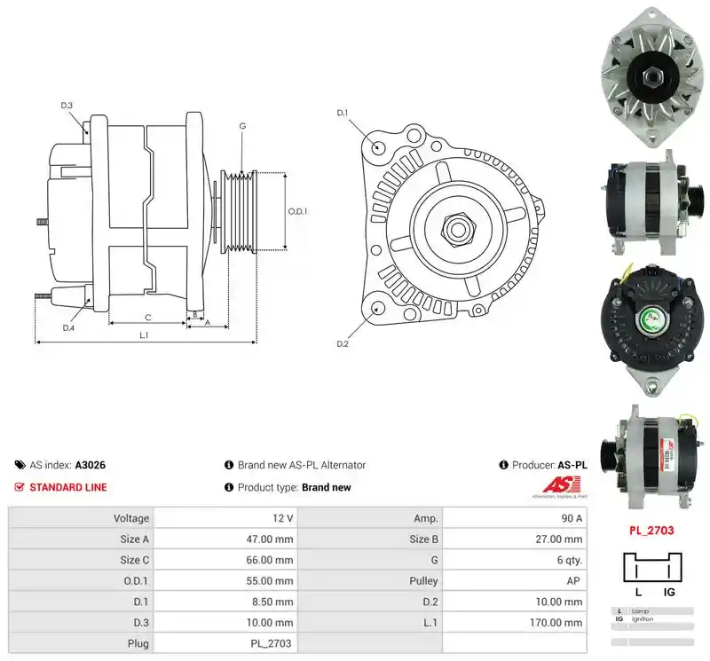 AS-PL A3026