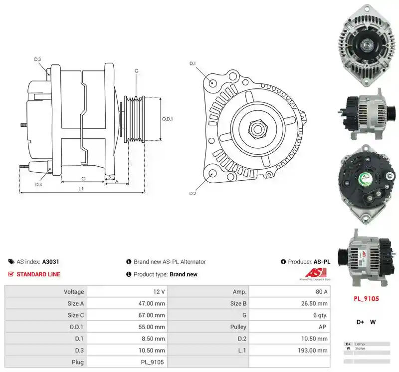 AS-PL A3031