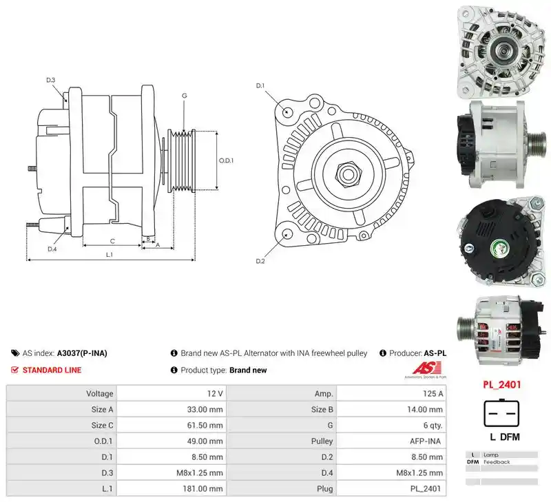 AS-PL A3037(P-INA) AS-PL A3037(P-INA)