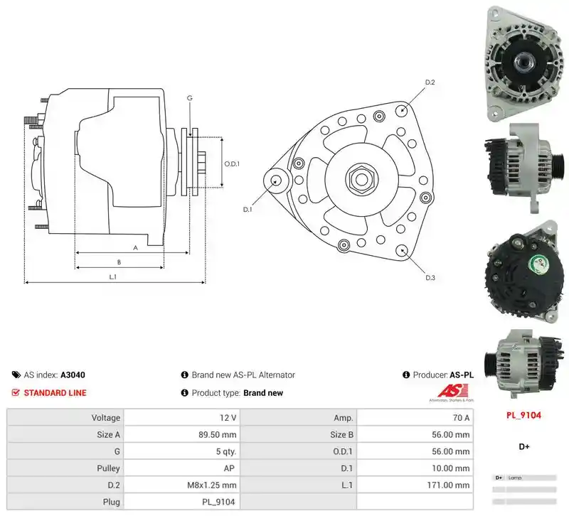 AS-PL A3040