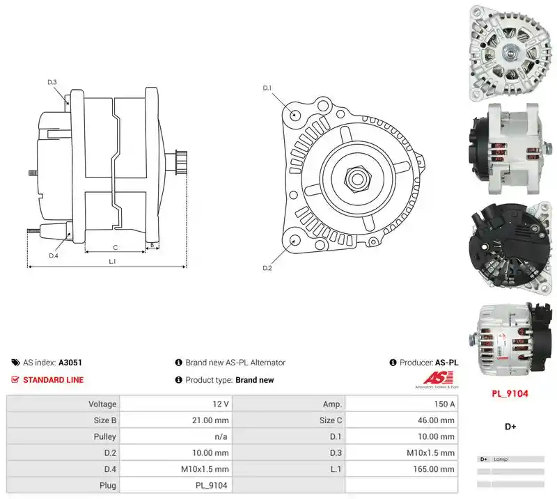 AS-PL A3051 AS-PL A3051