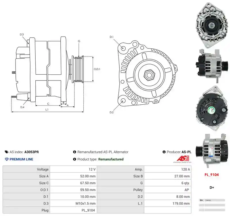 AS-PL A3053PR
