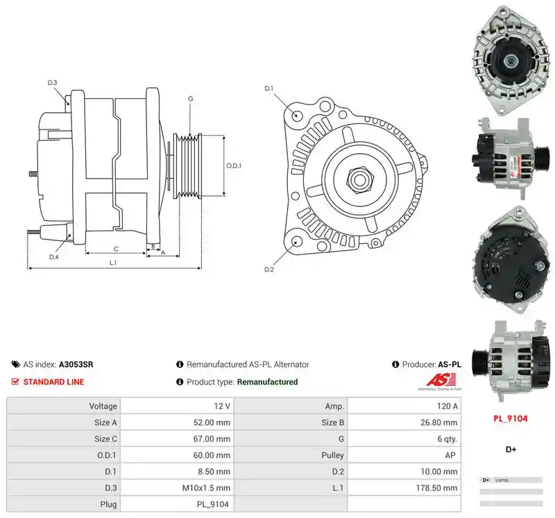 AS-PL A3053SR