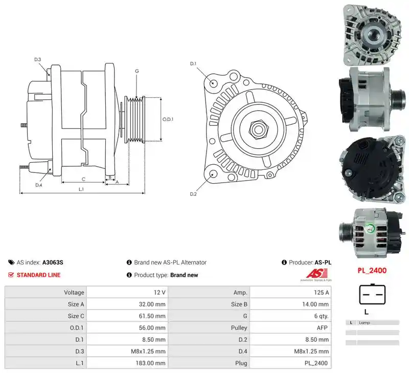AS-PL A3063S AS-PL A3063S