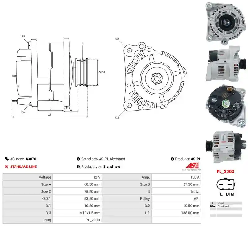 AS-PL A3070