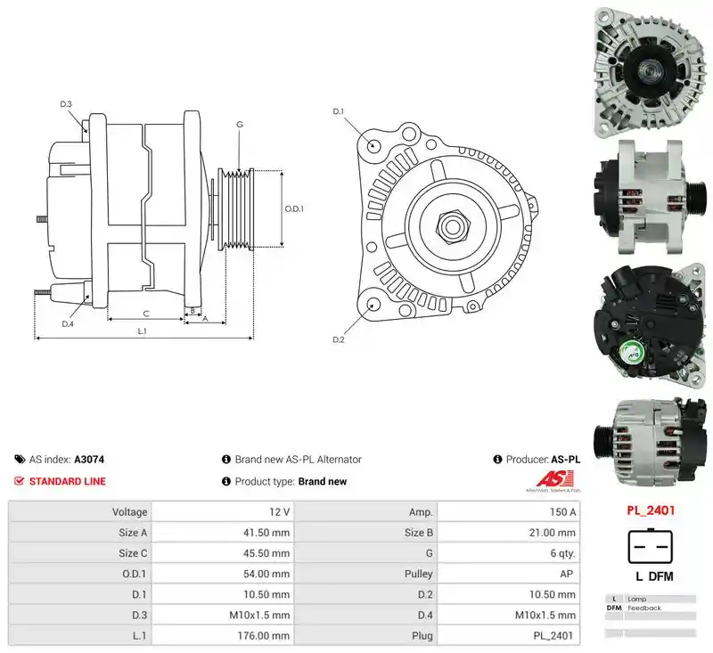 AS-PL A3074 AS-PL A3074