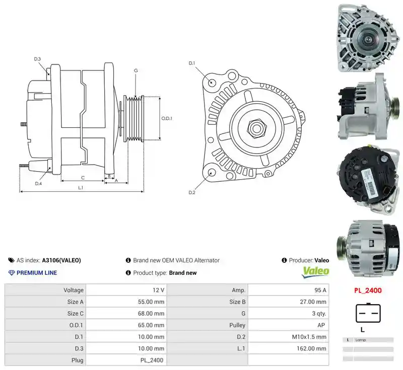 AS-PL A3106(VALEO)