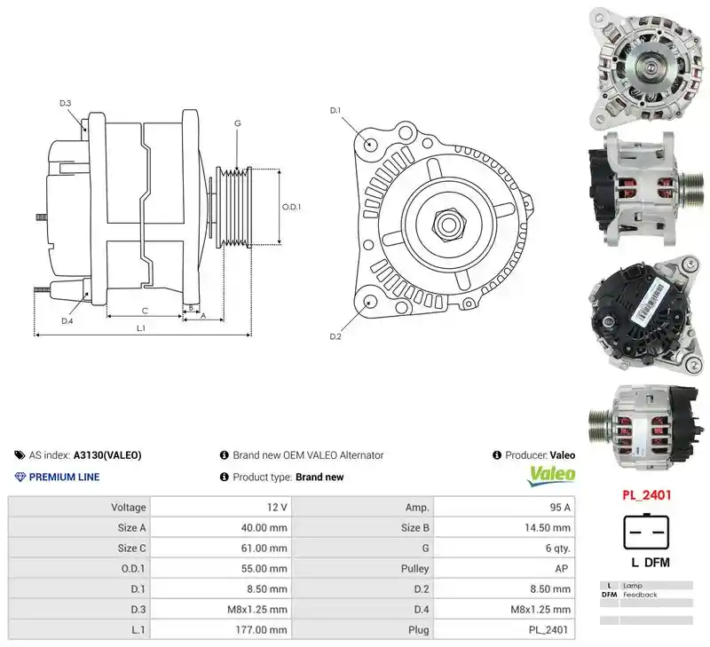 AS-PL A3130(VALEO)
