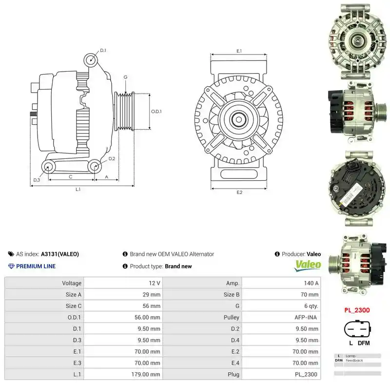 AS-PL A3131(VALEO)