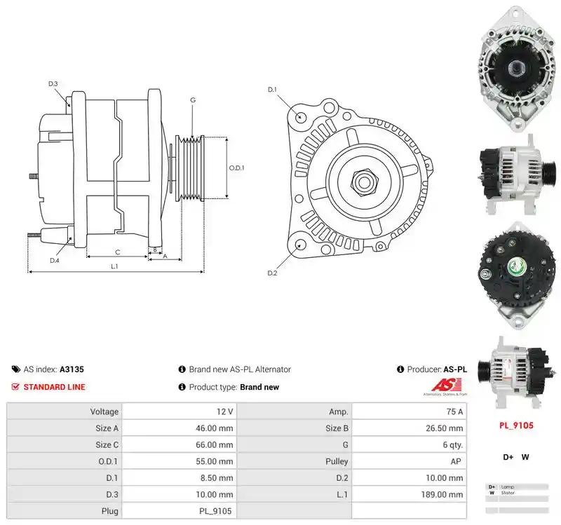AS-PL A3135