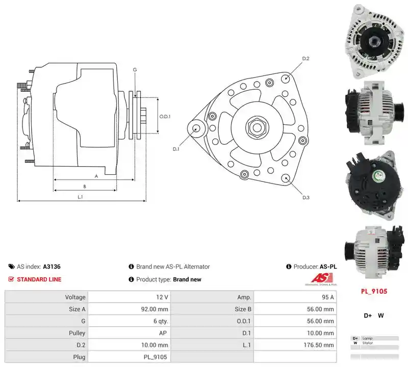 AS-PL A3136