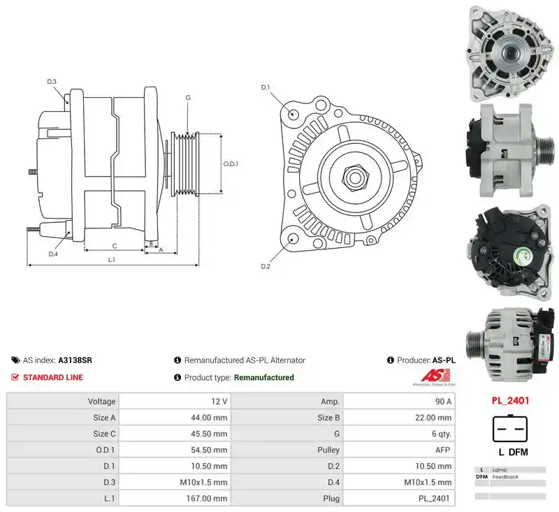 AS-PL A3138SR AS-PL A3138SR