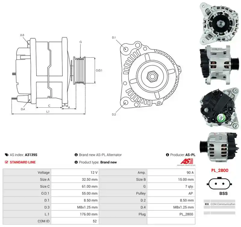 AS-PL A3139S