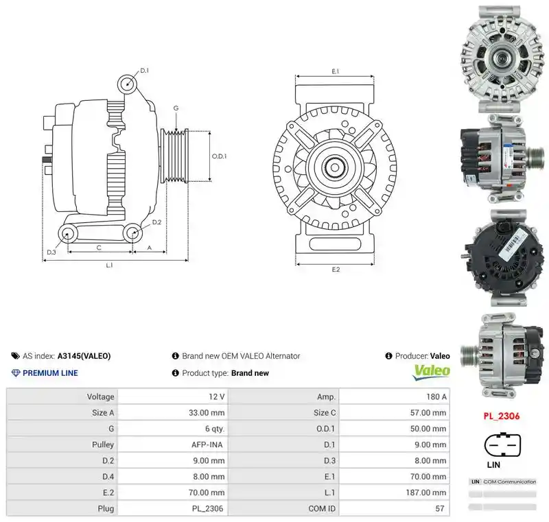 AS-PL A3145(VALEO)