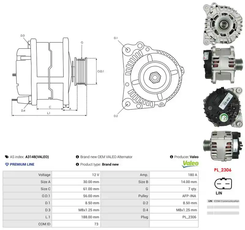 AS-PL A3148(VALEO)