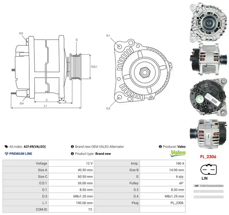AS-PL A3149(VALEO)