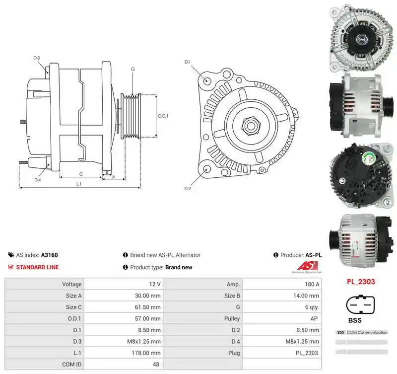 AS-PL A3160