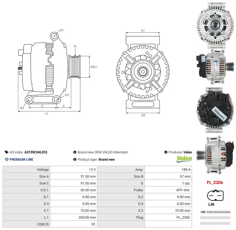AS-PL A3199(VALEO)