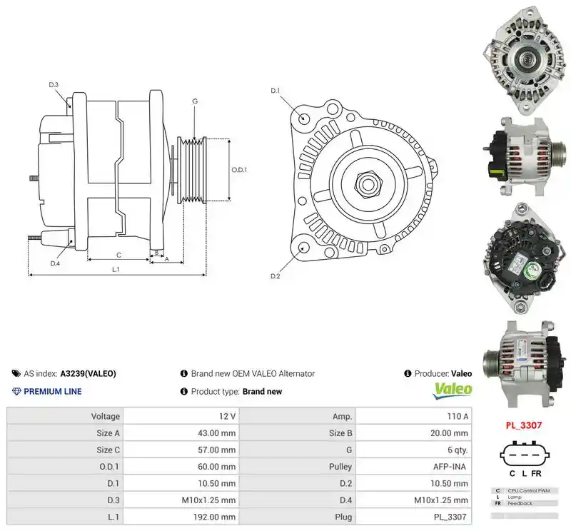 AS-PL A3239(VALEO) AS-PL A3239(VALEO)