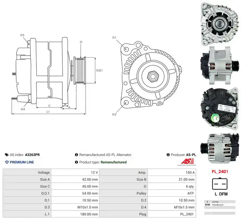AS-PL A3263PR AS-PL A3263PR