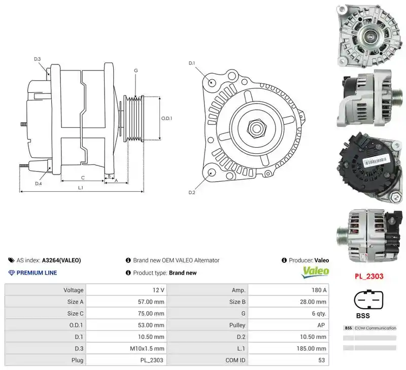 AS-PL A3264(VALEO)