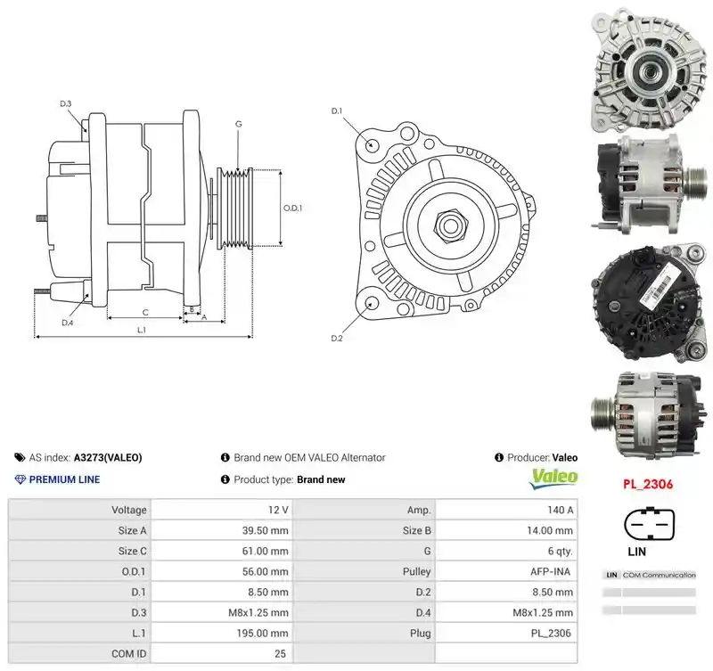 AS-PL A3273(VALEO)