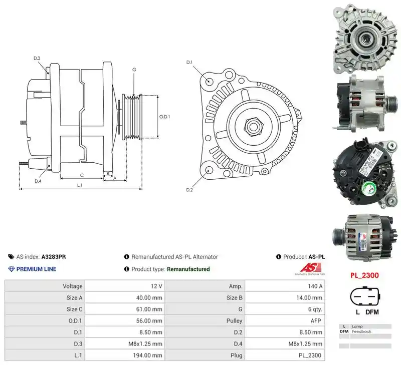 AS-PL A3283PR