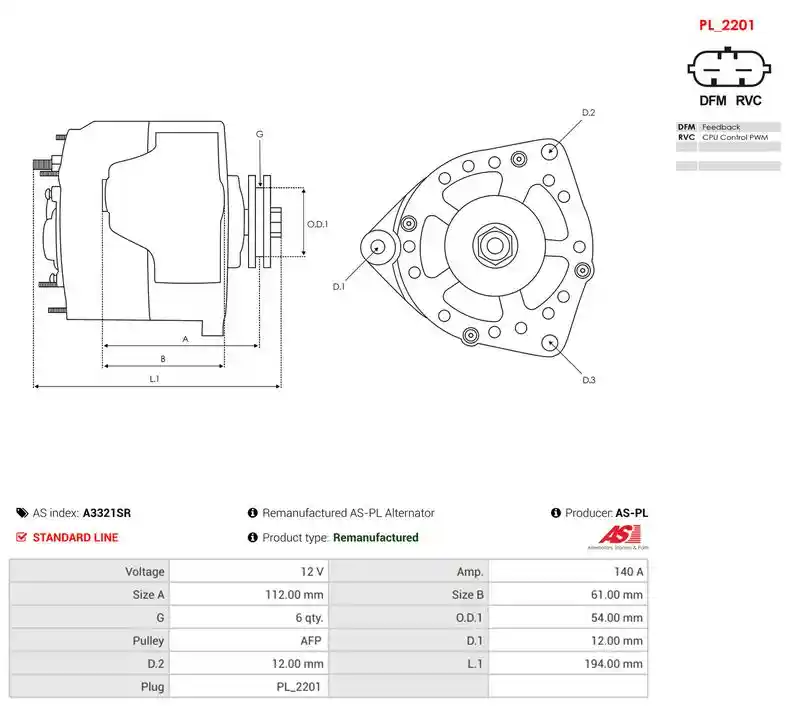 AS-PL A3321SR AS-PL A3321SR
