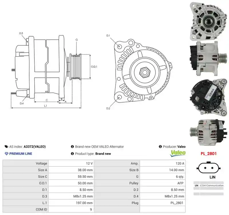 AS-PL A3372(VALEO)