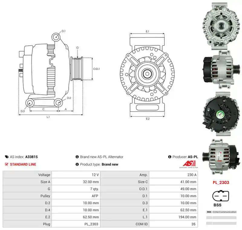 AS-PL A3381S